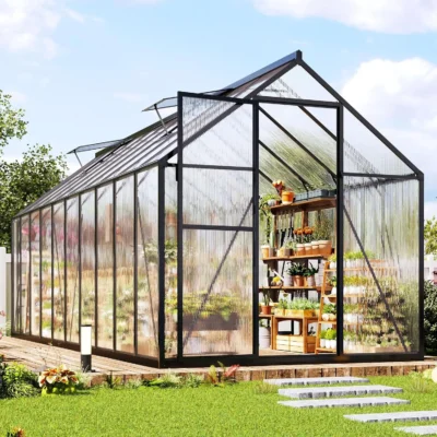 6x20Ft Polycarbonate Greenhouse