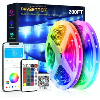 Ultra-Long 200ft Smart LED Strip Lights: