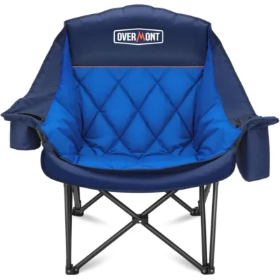 Oversized XL Camping Chair for Adults - 450lbs Support Heavy-Duty