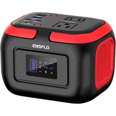 Portable Power Station: 97.68Wh Lithium Battery, 110V AC Outlet,